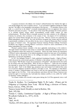 1Linda K. Kerber, Obligations if Citizenship (New - E