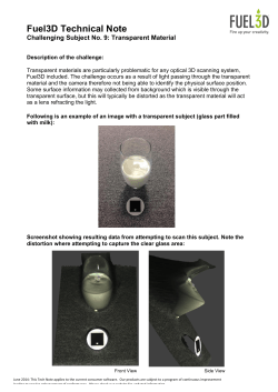 A013-9 Transparent Material