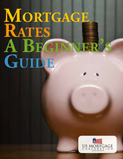 Mortgage Rates Beginner`s Guide