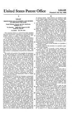 Pressurized salad dressing and method of preparing the same