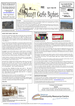 Issue 10 &ndash; March 2015 Do you remember this Manji business from