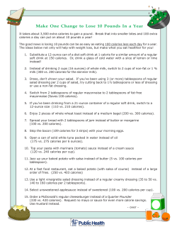 Lose 10 Pounds - Idaho Public Health