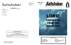 Saltshaker - Universal City United Methodist Church