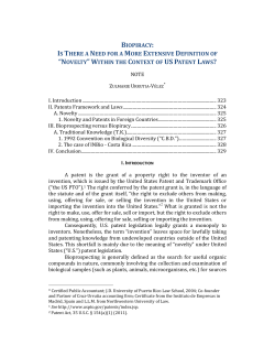 is there a need for a more extensive definition of &ldquo;novelty&rdquo;