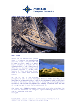 Sailing Incentive in Greece