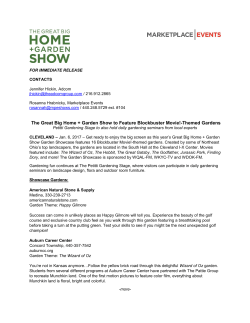 Garden Showcase - The Great Big Home + Garden Show