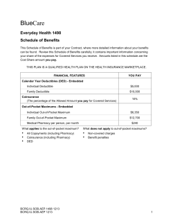 BlueCare Everyday Health 1498