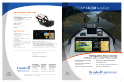 Cockpit 4000 NexGen - Esterline Technologies Corporation