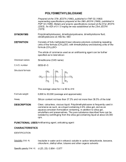 POLYDIMETHYLSILOXANE