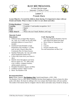 lesson - Busy bee lessons