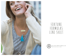 fortune formulas line sheet