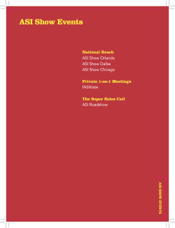 Media Kit - ASI Show