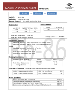 Half Life - UCSD EHS