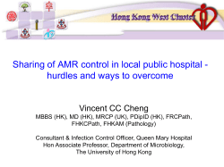 Antibiotic guidelines and optimization programme