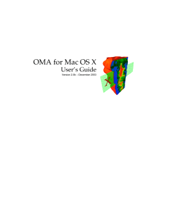 OMA for Mac OS X