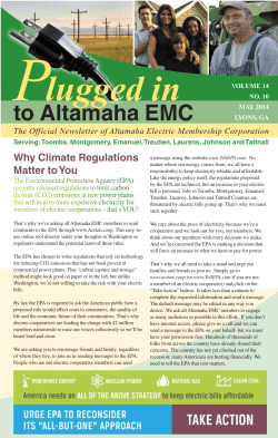 Plugged in - Altamaha EMC