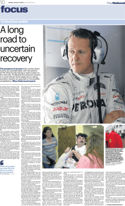 Critical but stable - German Neuroscience Center Dubai