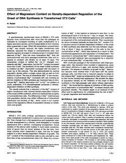 Effect of Magnesium Content on Density