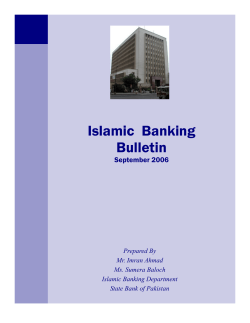 Islamic Banking Bulletin