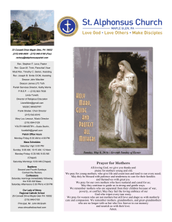 020800-5-8-2016-WEB - St. Alphonsus Church