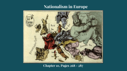Nationalism in Europe - Southington Local Schools