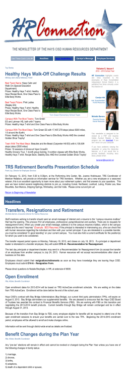 HR Connection Vol 5 Issue 4, February 2013