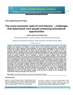 Full Article - PDF - World Academic Research Journals