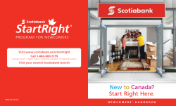 New to Canada? Start Right Here.