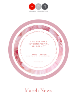 March News - Alexandra Public Relations