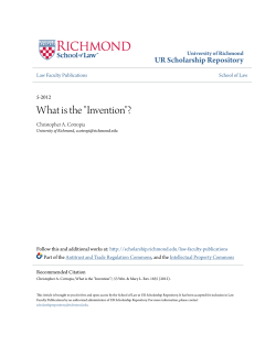 "Invention"? - Semantic Scholar