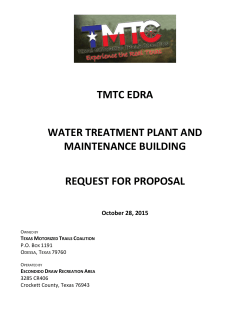 tmtc edra water treatment plant and maintenance building