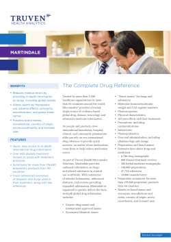 The Complete Drug Reference