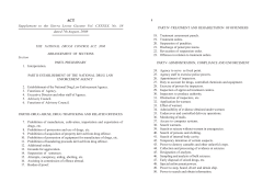 The National Drugs Control Act, 2008