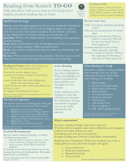 Reading from Scratch TO-GO