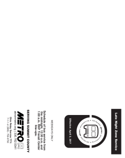 Schedule of bus service fromthe midnight, 12:30 a.m. and 1:00 a.m.