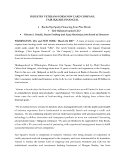 Fair Square Launches New Consumer Credit Cards Under the