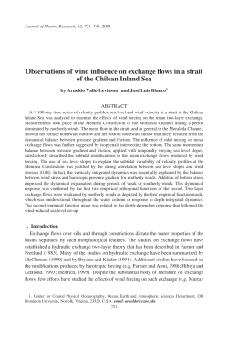 Observations of wind influence on exchange flows in a strait of the