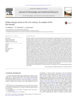 Global volcanic unrest in the 21st century: An analysis of the first