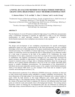 A novel 2D analysis method to characterize individual grains