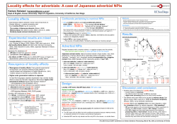 Locality - Researchmap