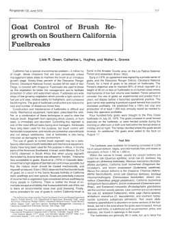growth on Southern California - Journals at the University of Arizona