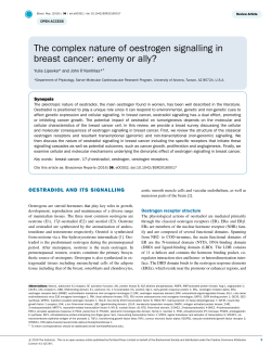 The complex nature of oestrogen signalling in breast cancer: enemy