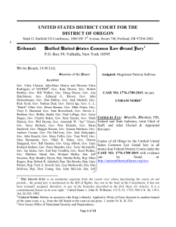 16-01-26 Homeland Security - National Liberty Alliance