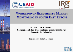 Electric Power Generation