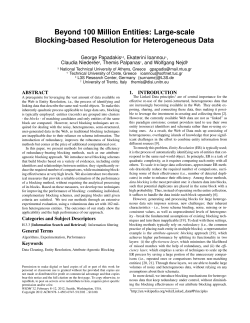 Beyond 100 Million Entities: Large-scale Blocking