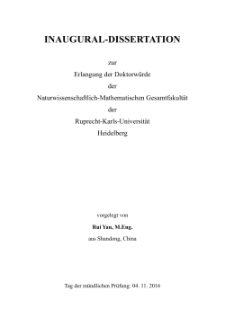 INAUGURAL-DISSERTATION