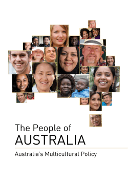 The People of Australia - English