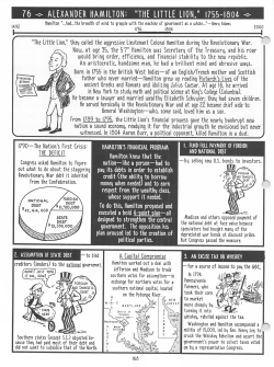 alexander hamilton: "the little lion,"