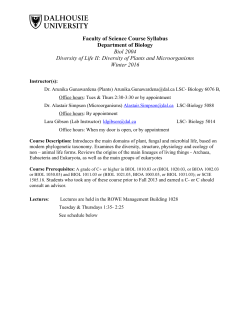 Biol 2004 Syllabus W2016