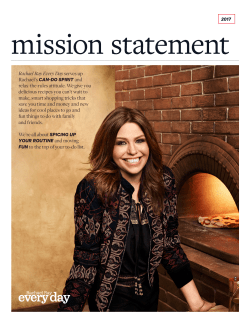 Rachael Ray Every Day serves up Rachael`s CAN